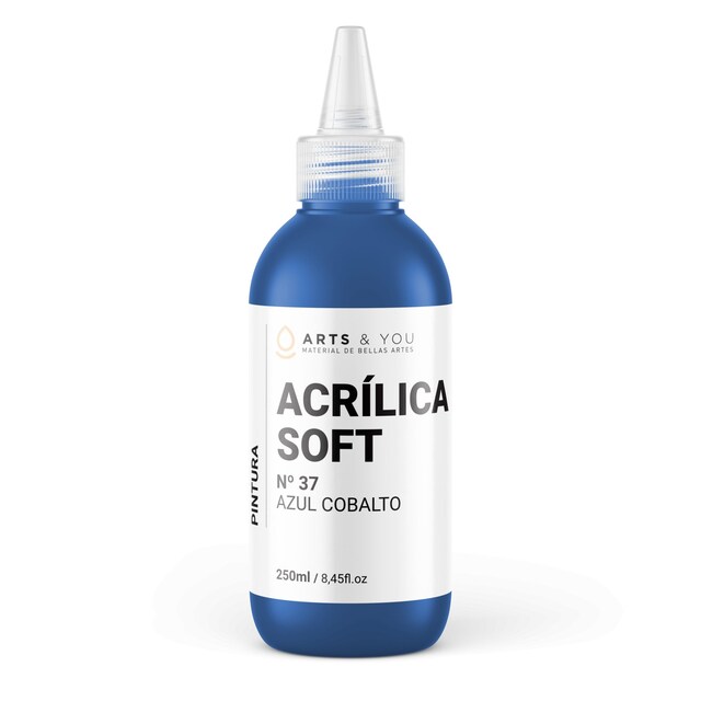 Imagen 0 de Pintura Acrílica Soft Studio Arts & You 250 ml - 37 Azul Cobalto