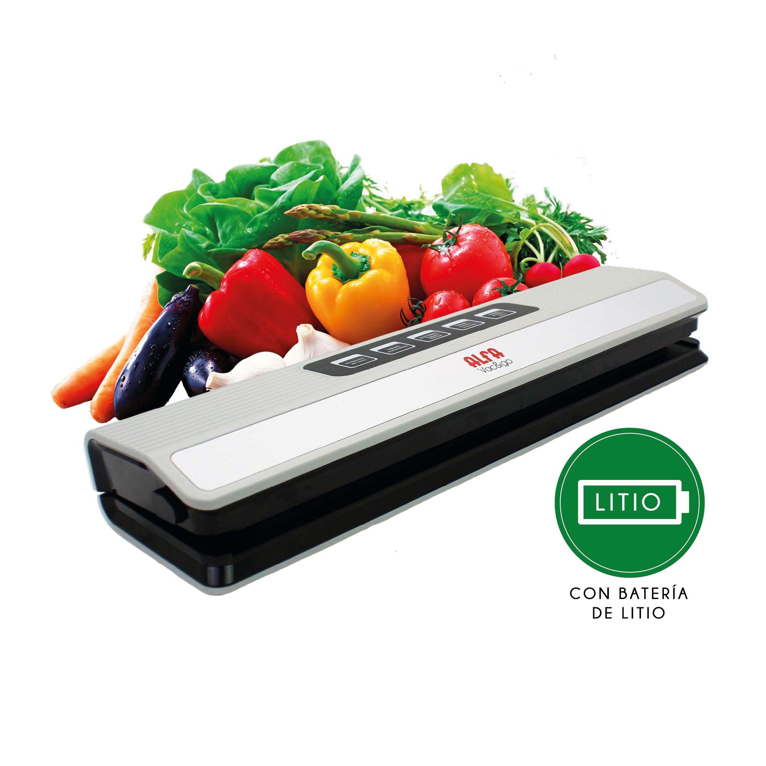 Alfa – Envasadora portátil Alfa con Batería VAC&GO.