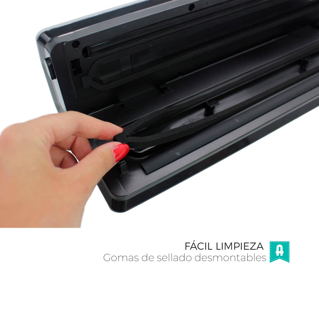 Envasadora portátil Alfa con Batería VAC&GO - Gris / Negro Gris / Negro-10