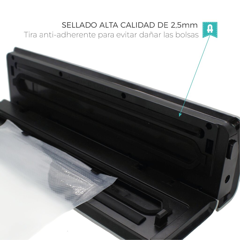 Envasadora portátil Alfa con Batería VAC&GO - Gris / Negro Gris / Negro-11
