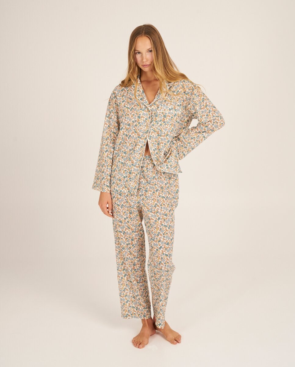 Camiseta de pijama de mujer con bolsillo - Bohodot - Multicolor Multicolor-2