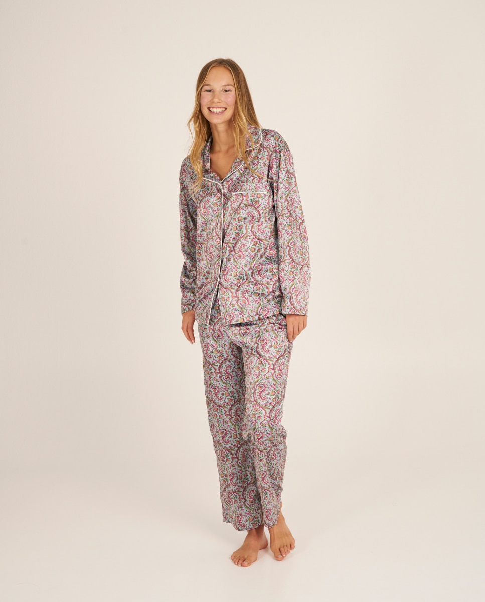 Camiseta de pijama de mujer con tejido de poliester - Bohodot - Multicolor Multicolor-2