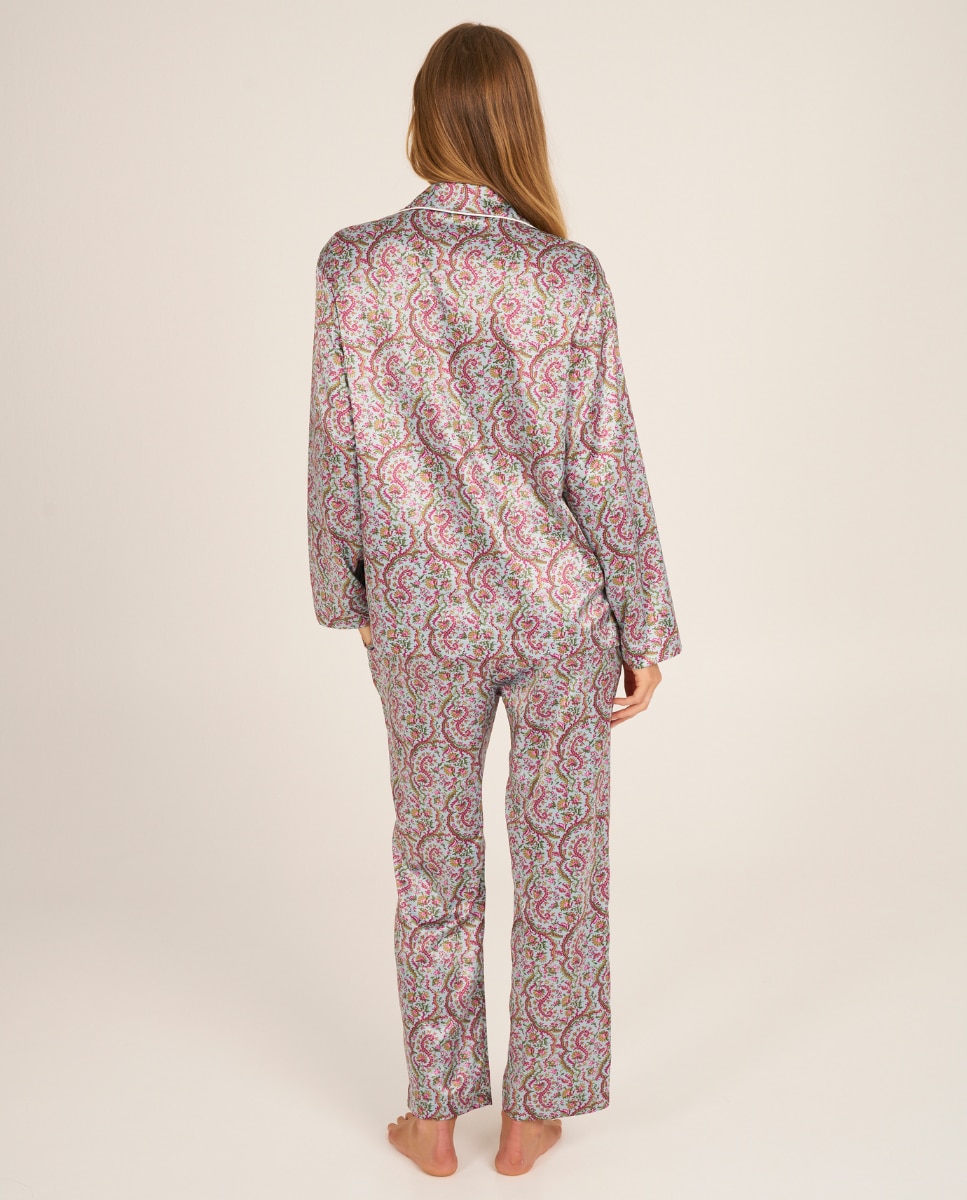 Camiseta de pijama de mujer con tejido de poliester - Bohodot - Multicolor Multicolor-3