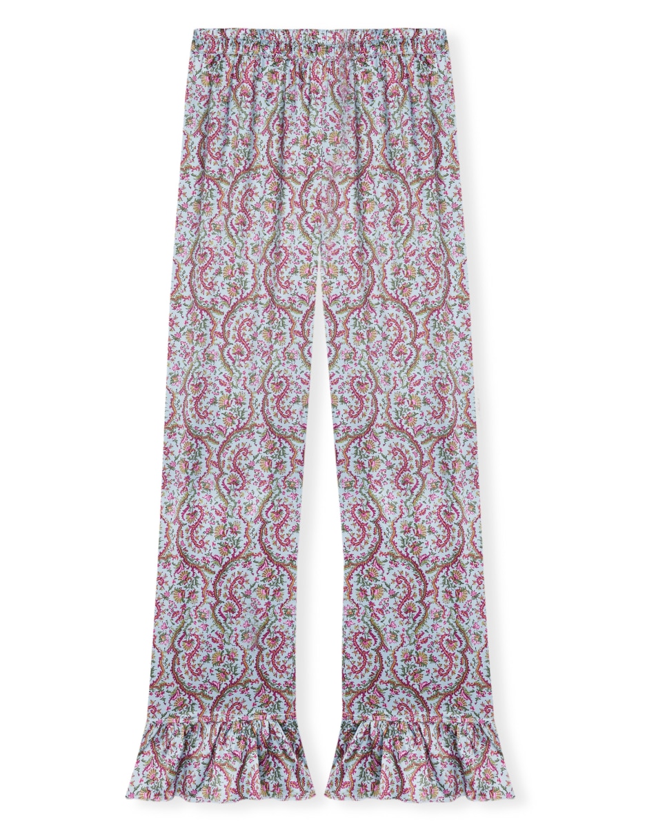 Pantalón de pijama de mujer estampado con tejido de poliester - Bohodot - Multicolor Multicolor-4