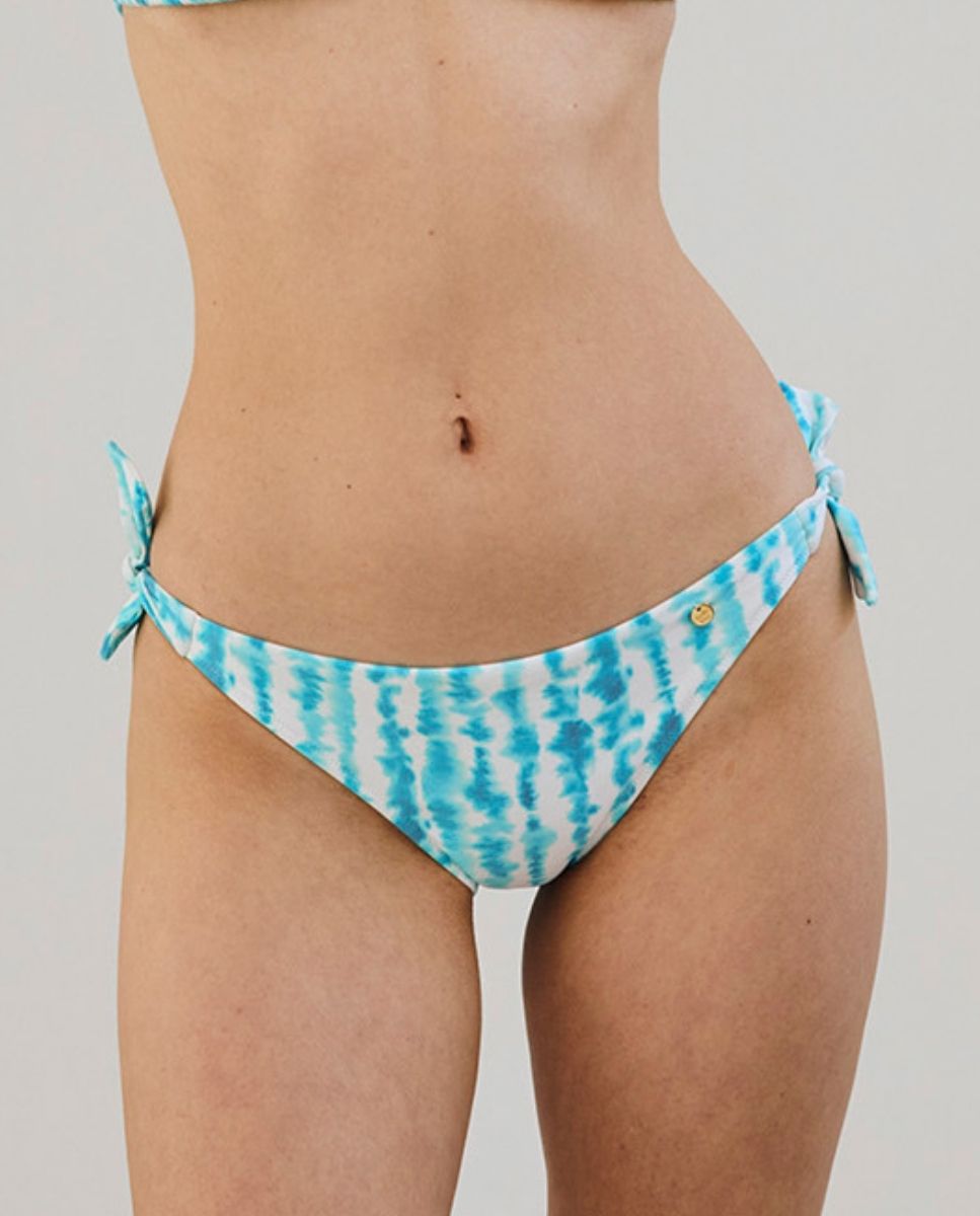 Bohodot - Braga de bikini clásica con lazos tie dye.