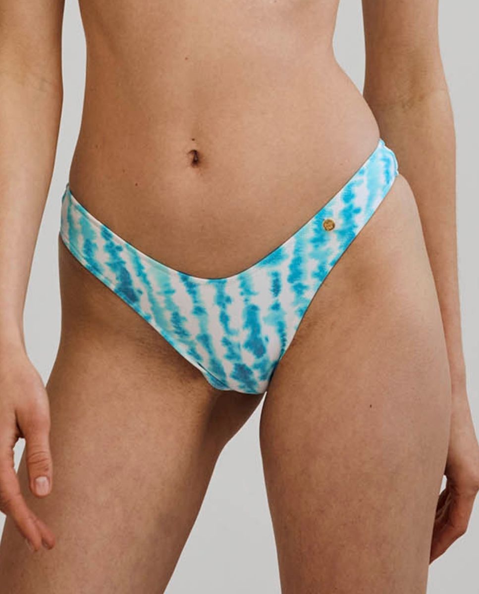 Bohodot - Braga de bikini brasileña tie dye.