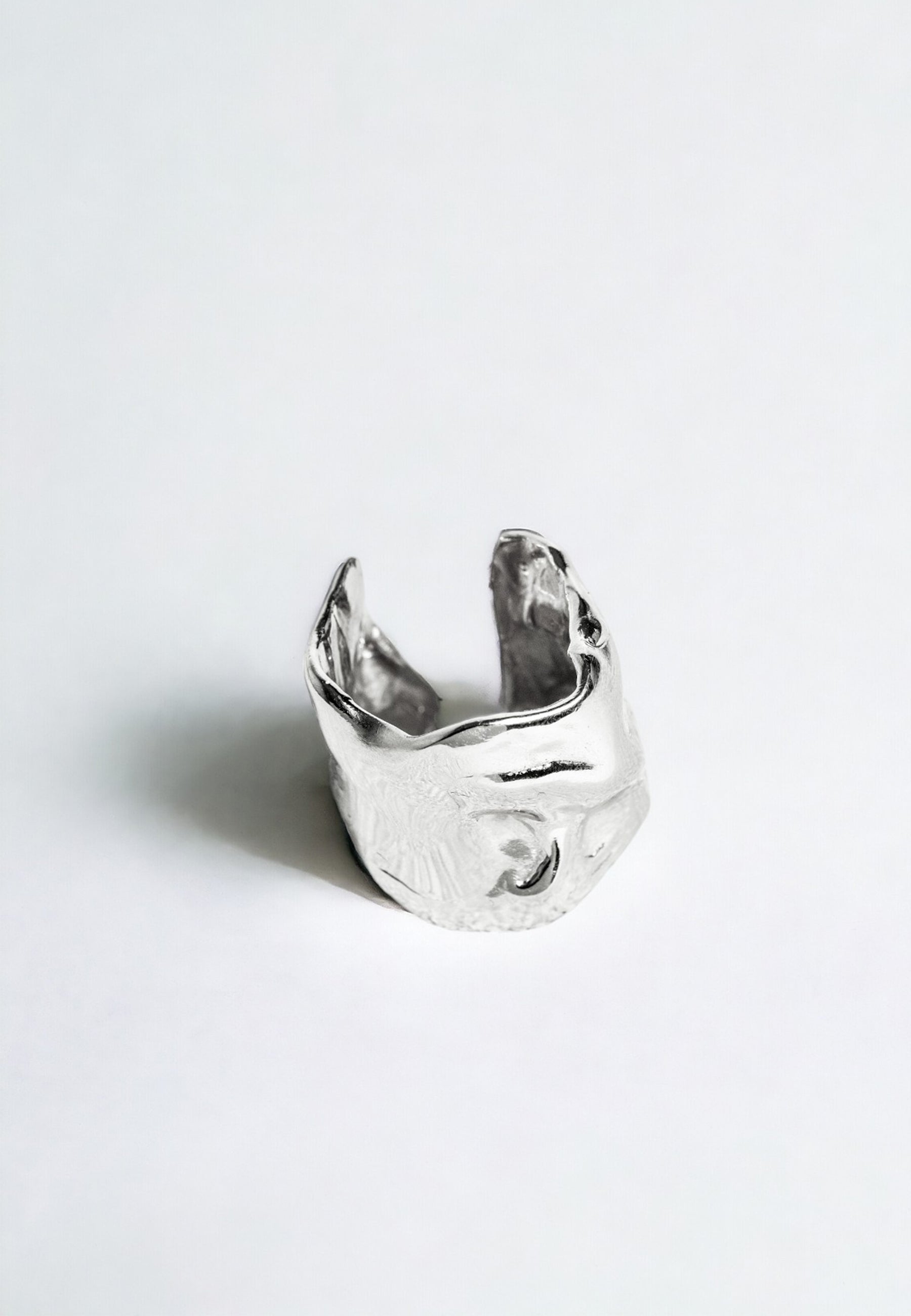 Anillo de plata con circonitas diseño contundente - Lavani Jewels - Plata Plata-2