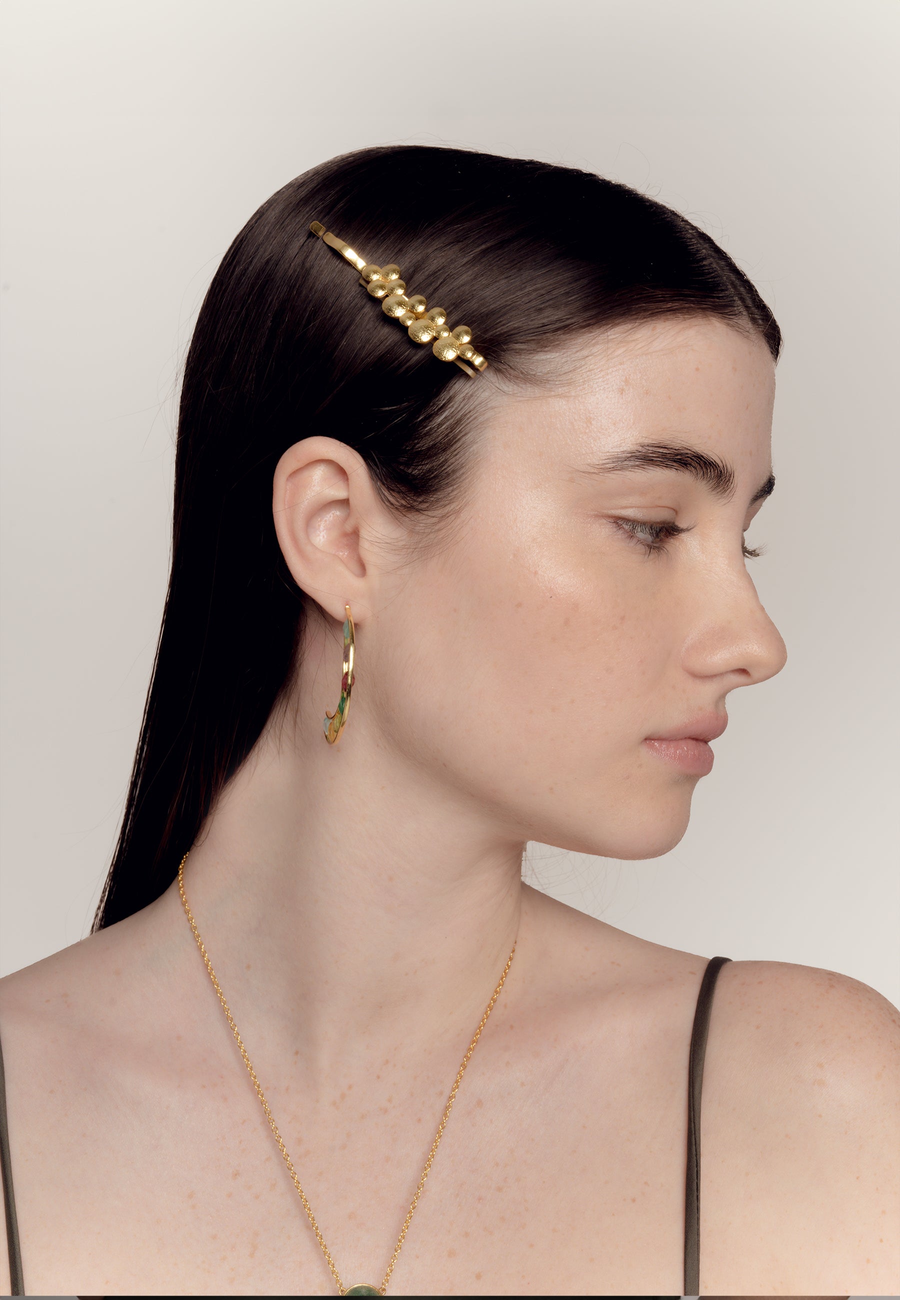 Horquilla Ganimedes dorada - Lavani Jewels - Oro Oro-2