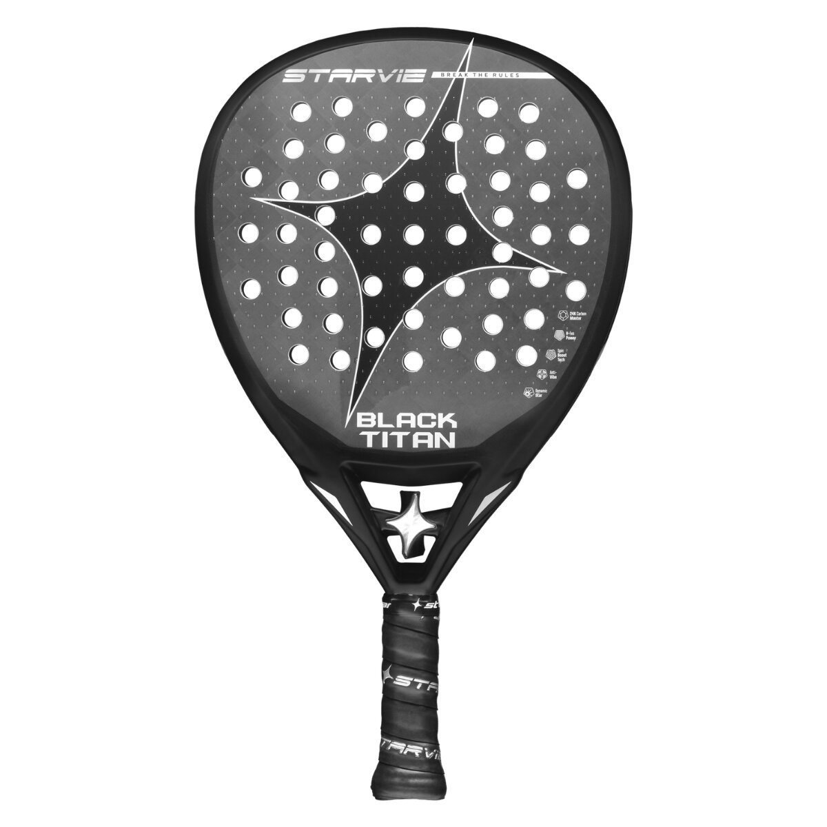Starvie - Pala de pádel Black Titan STARVIE.