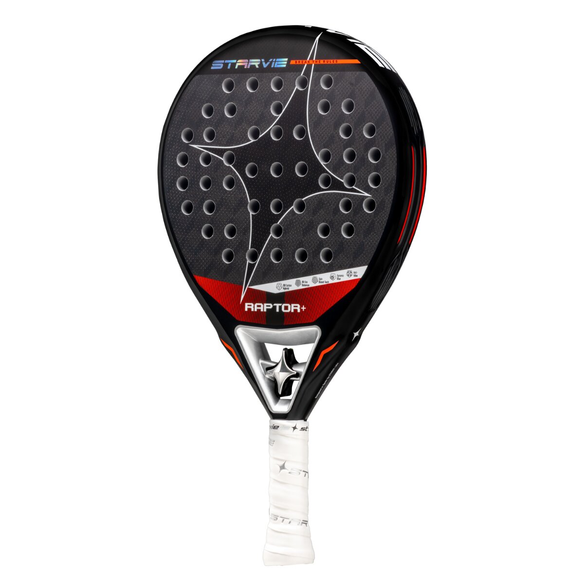 Imagen 2 de Pala de pádel Raptor+ STARVIE - Negro Negro