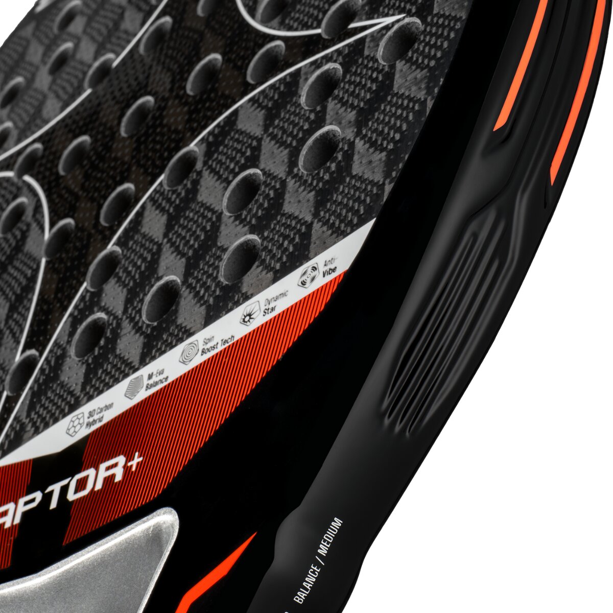 Imagen 5 de Pala de pádel Raptor+ STARVIE - Negro Negro