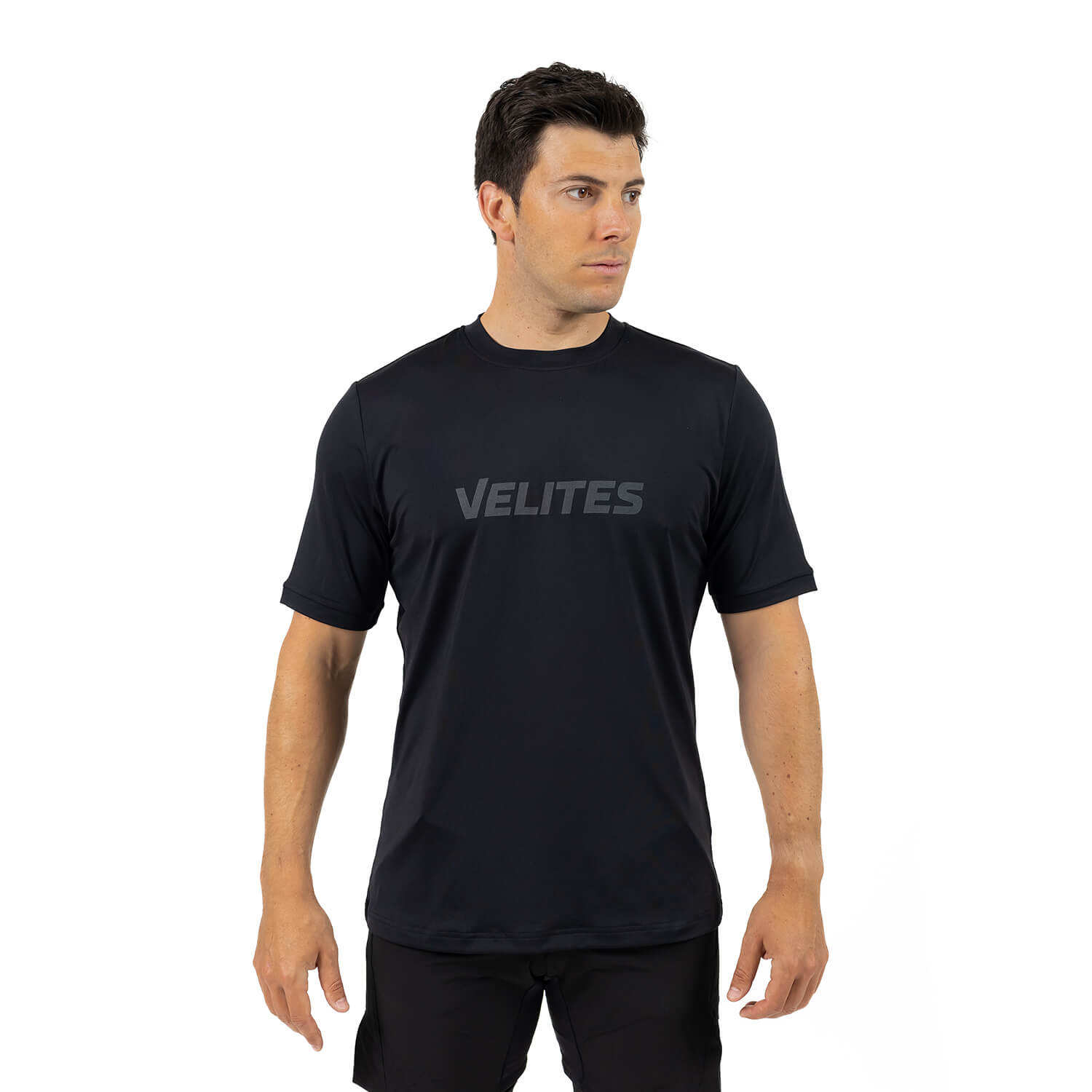 Camiseta Holo Perfect Fit Cross Training hombre Velites - Negro Negro-2