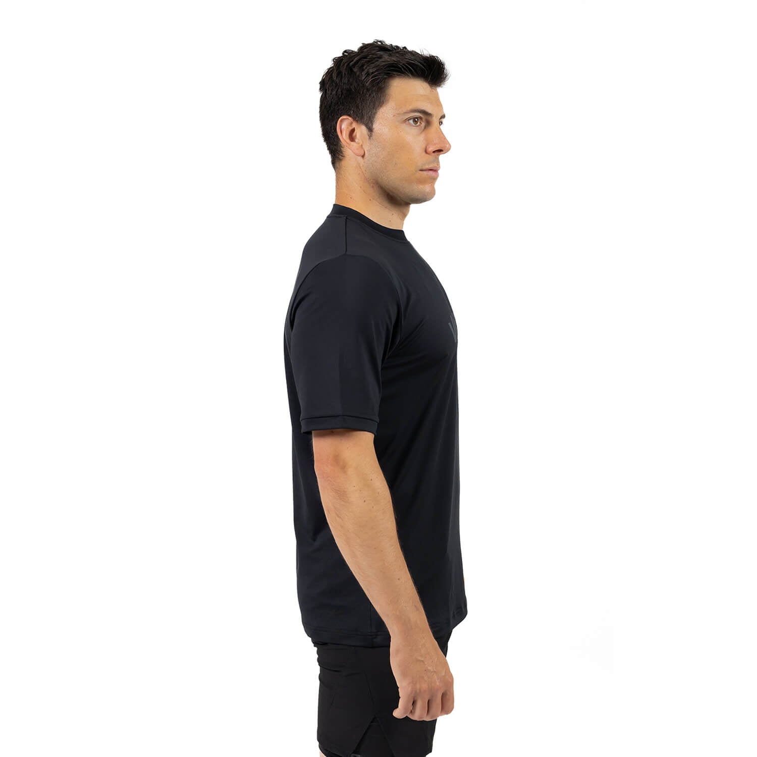 Camiseta Holo Perfect Fit Cross Training hombre Velites - Negro Negro-3