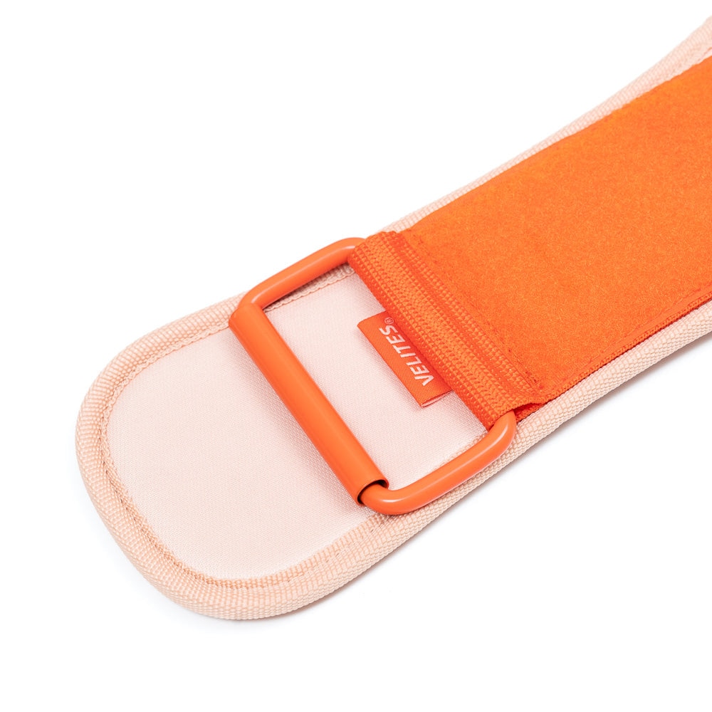Imagen 3 de Cinturón de halterofilia Velites Sport - Naranja Naranja