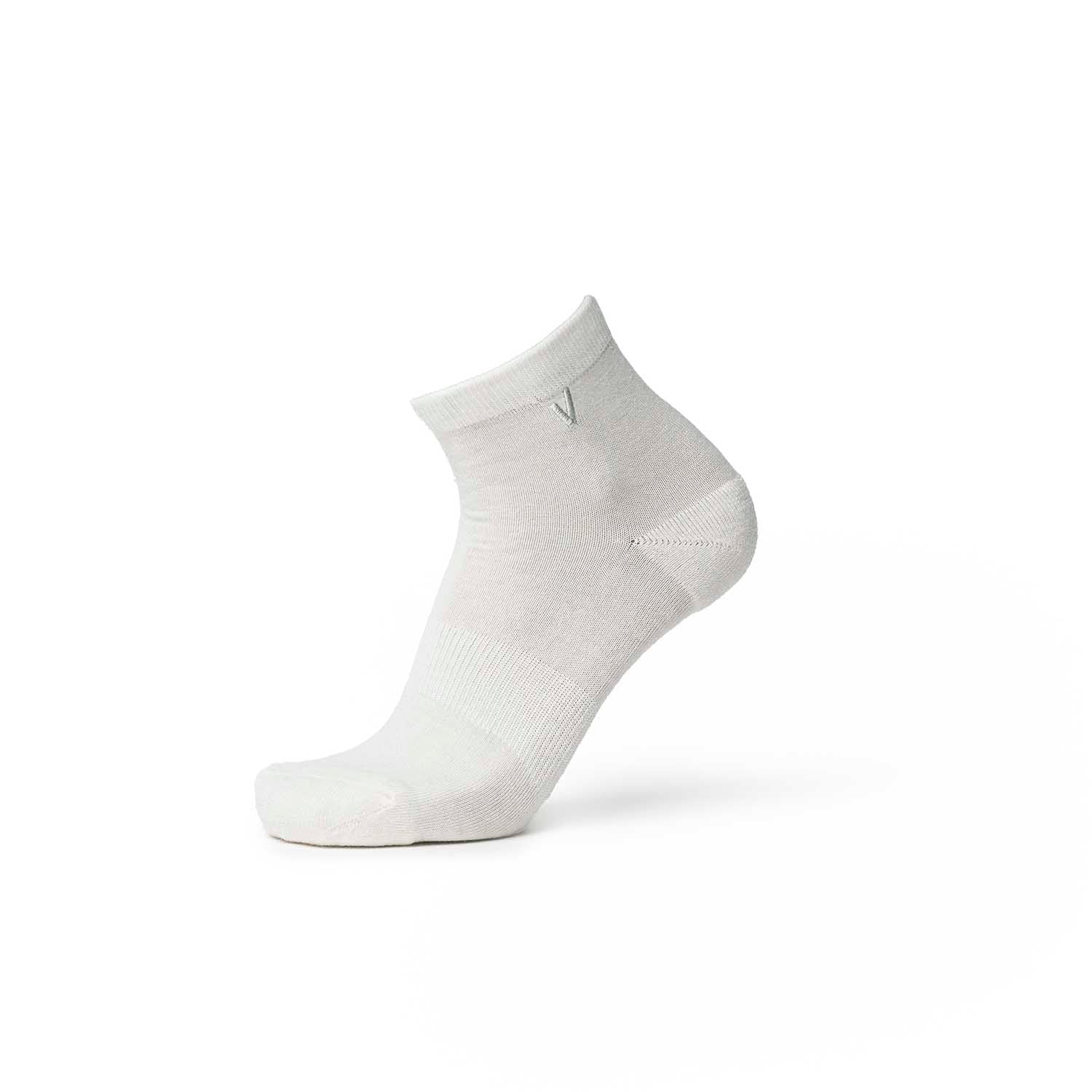 Velites Calcetines deporte cortos unisex Merino Beige
