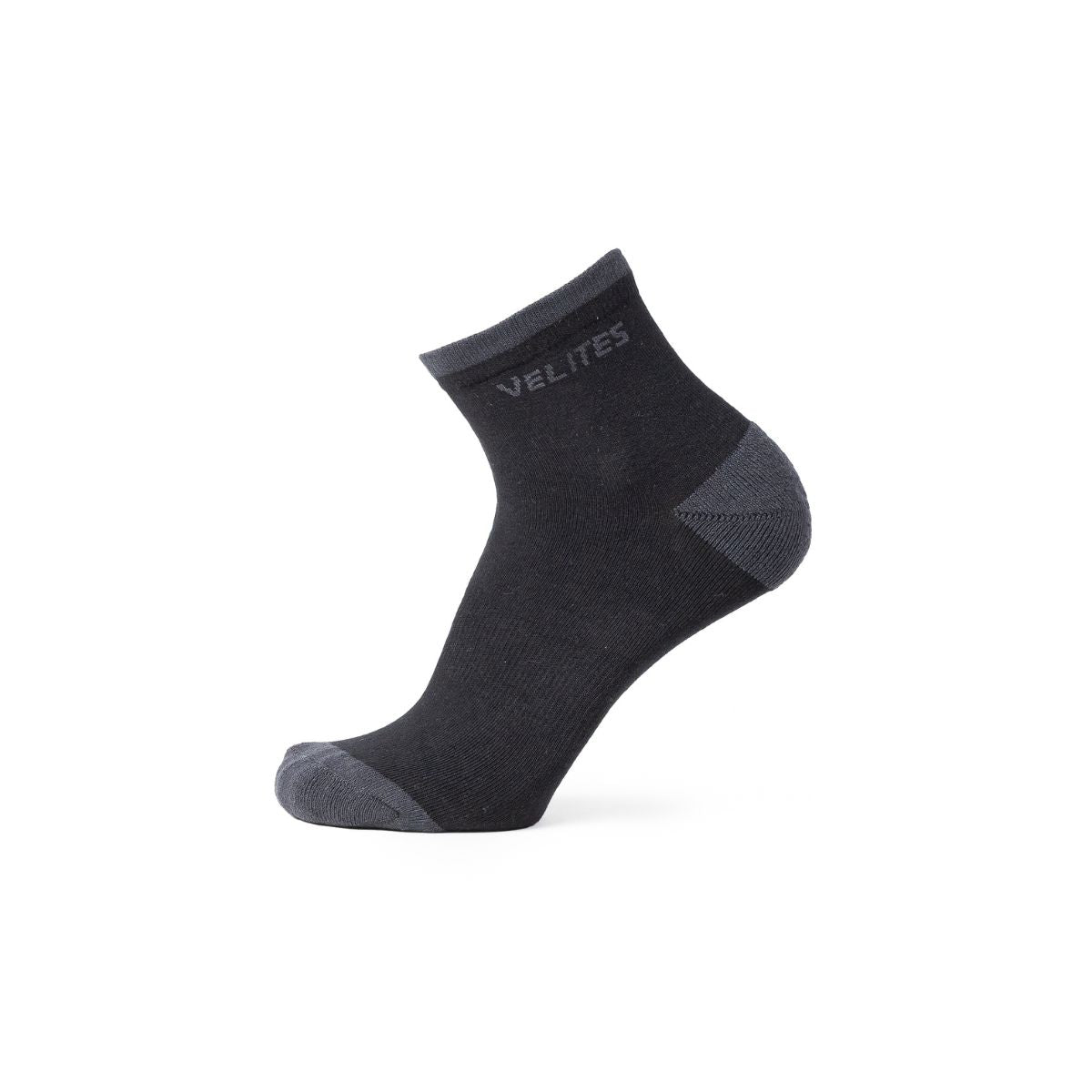 Imagen 0 de Calcetines cortos unisex Velites Negro