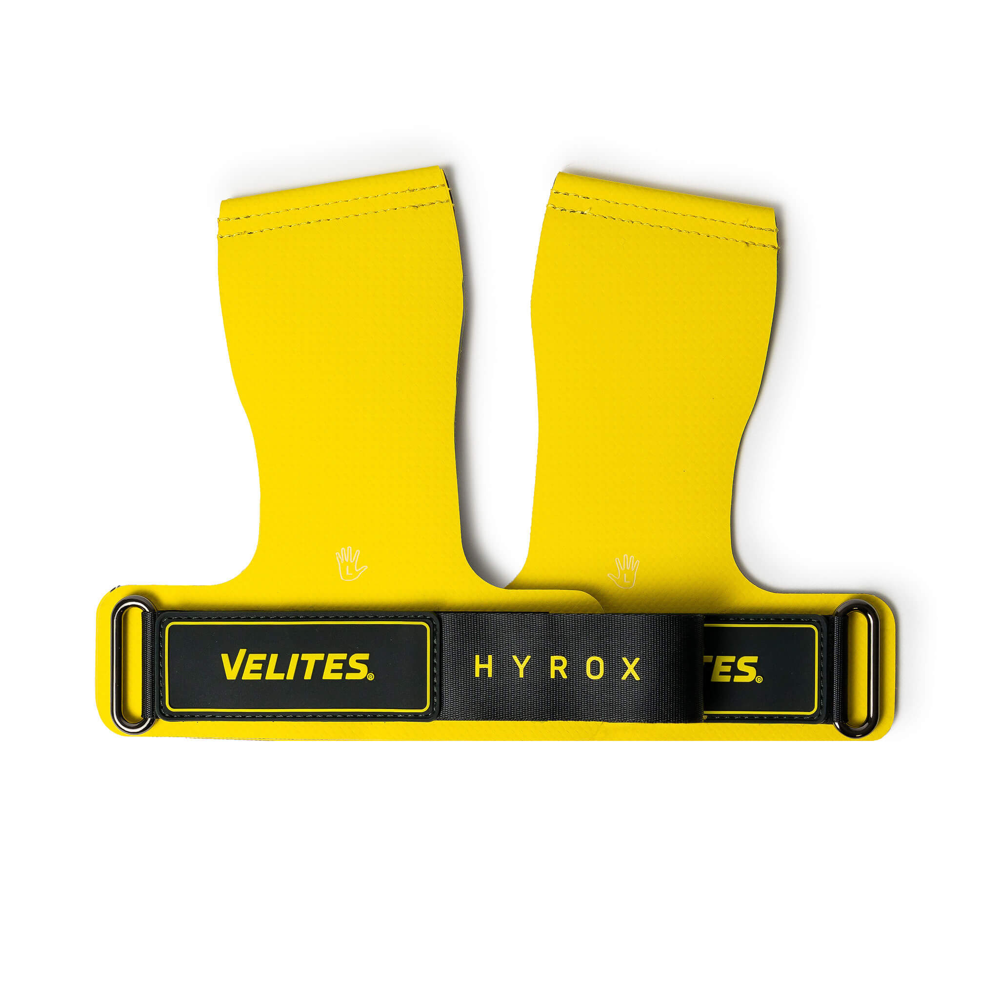 Calleras Quad Ultra Hand Grips No Chalk Hyrox Velites - Amarillo Amarillo-3