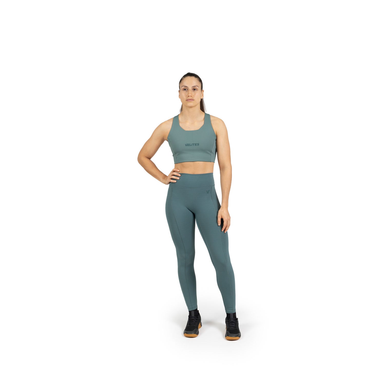 Velites Mallas largas leggins Holo Verde pardo