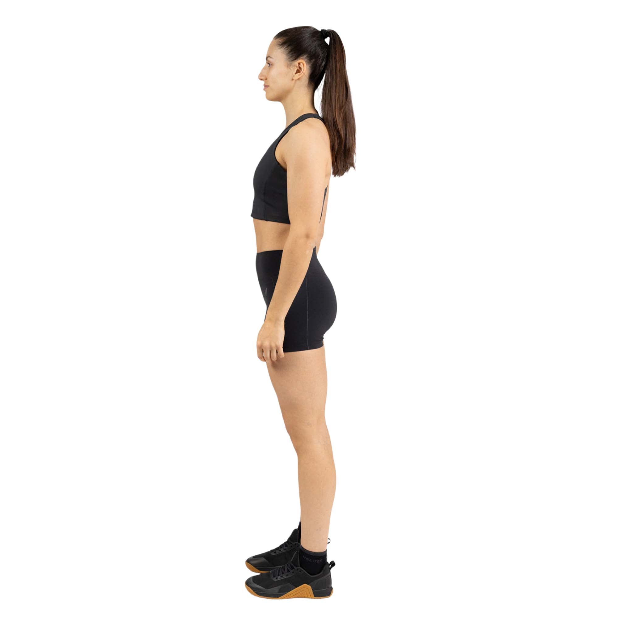 Imagen 3 de Sujetador de corte alto para entrenamiento mujer Velites - Negro Negro