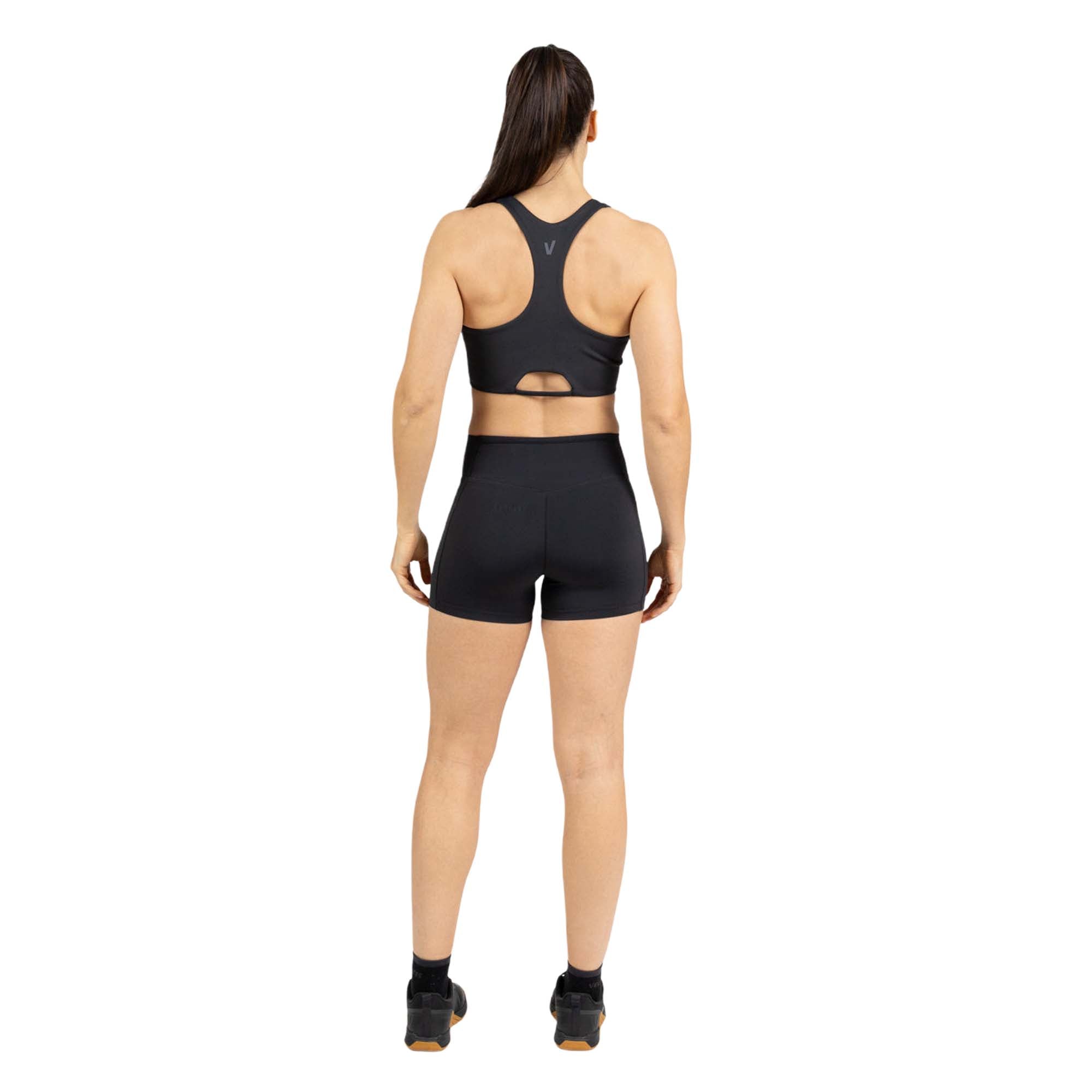 Imagen 5 de Sujetador de corte alto para entrenamiento mujer Velites - Negro Negro