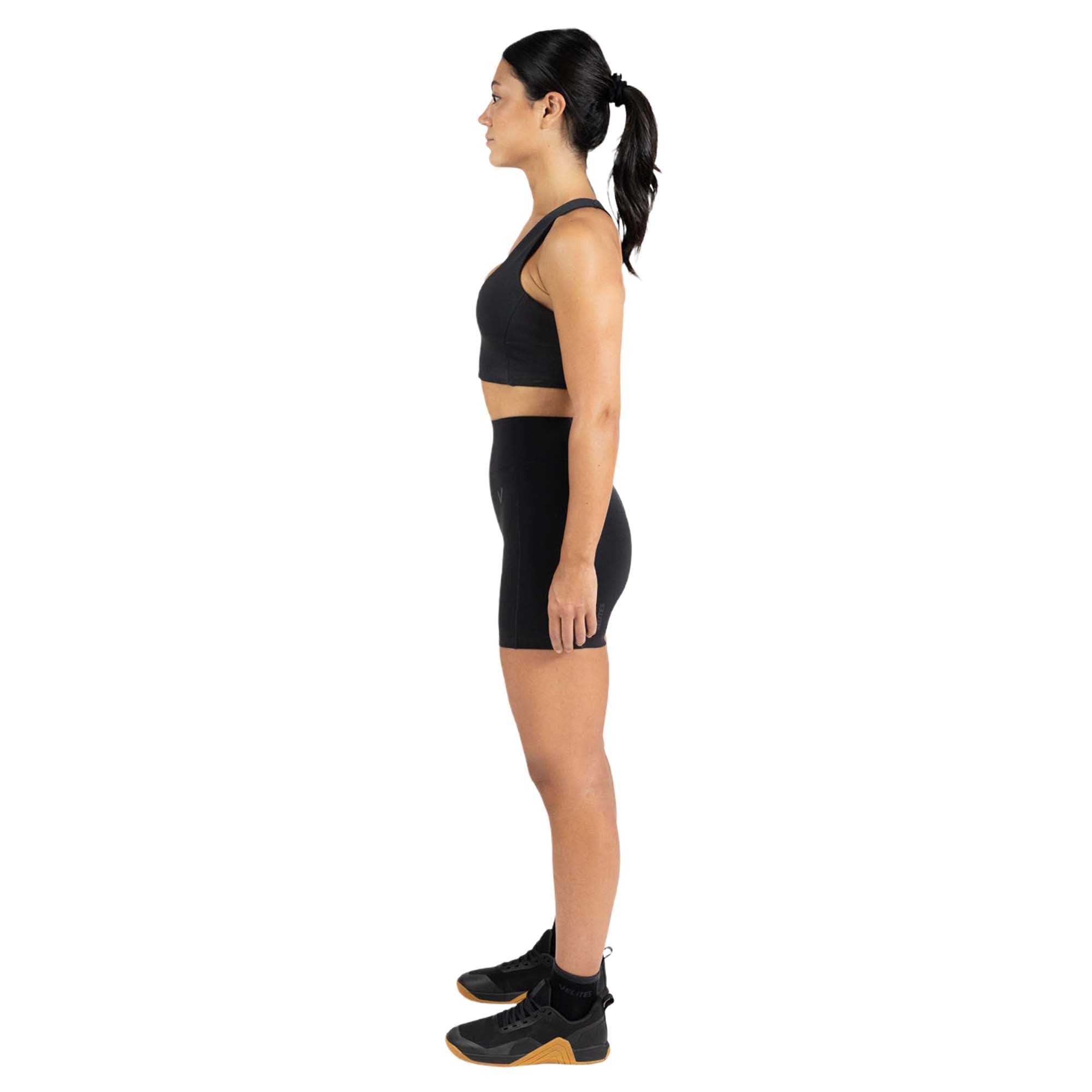 Imagen 3 de Sujetador de corte bajo para entrenamiento mujer Velites - Negro Negro