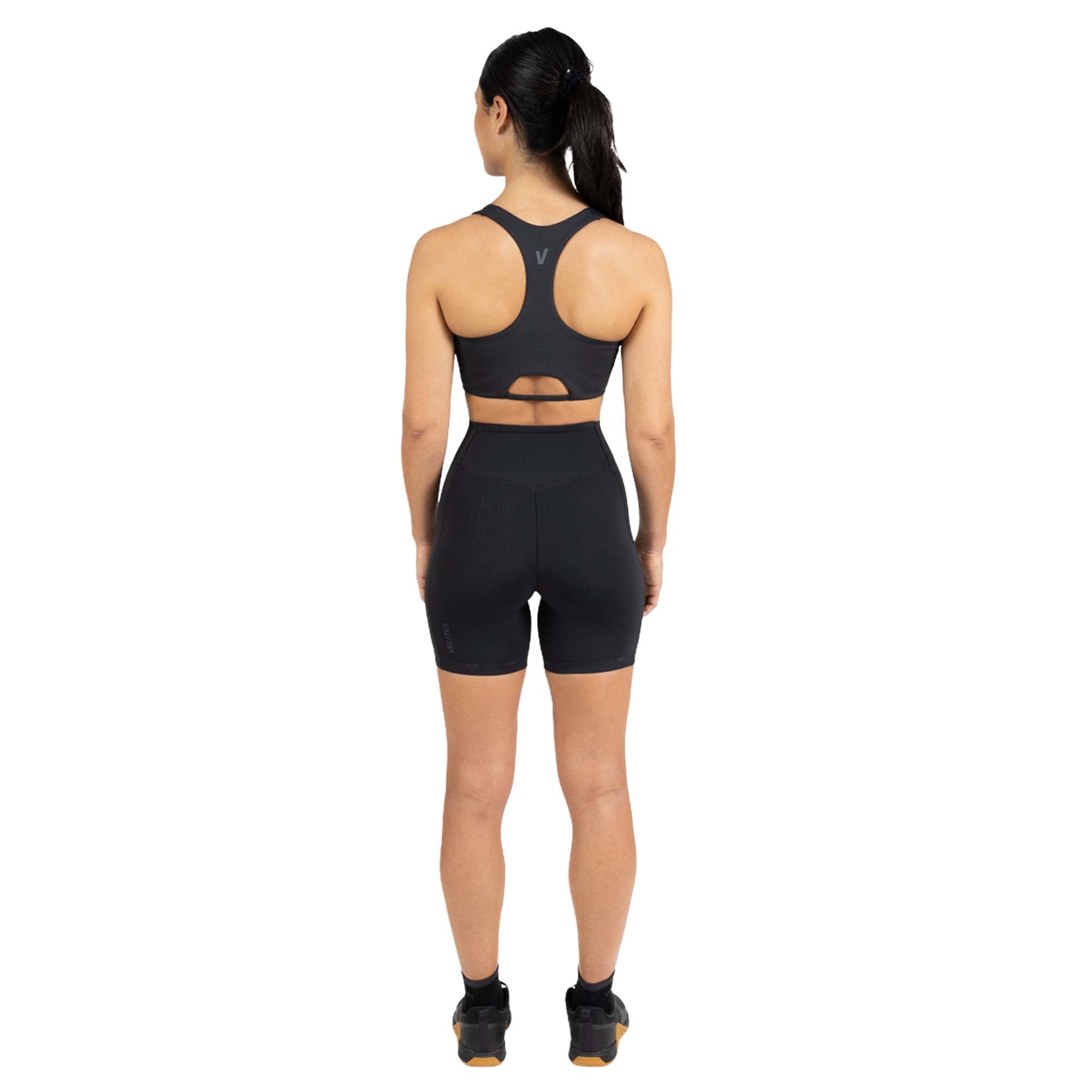 Imagen 4 de Sujetador de corte bajo para entrenamiento mujer Velites - Negro Negro