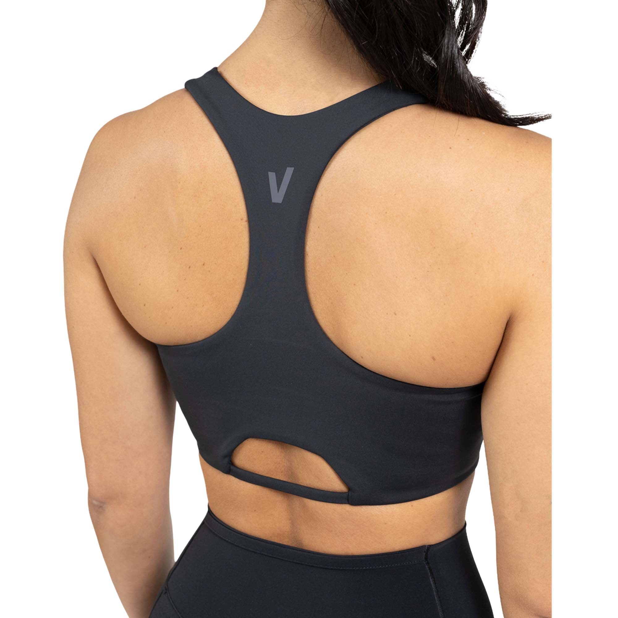 Imagen 5 de Sujetador de corte bajo para entrenamiento mujer Velites - Negro Negro
