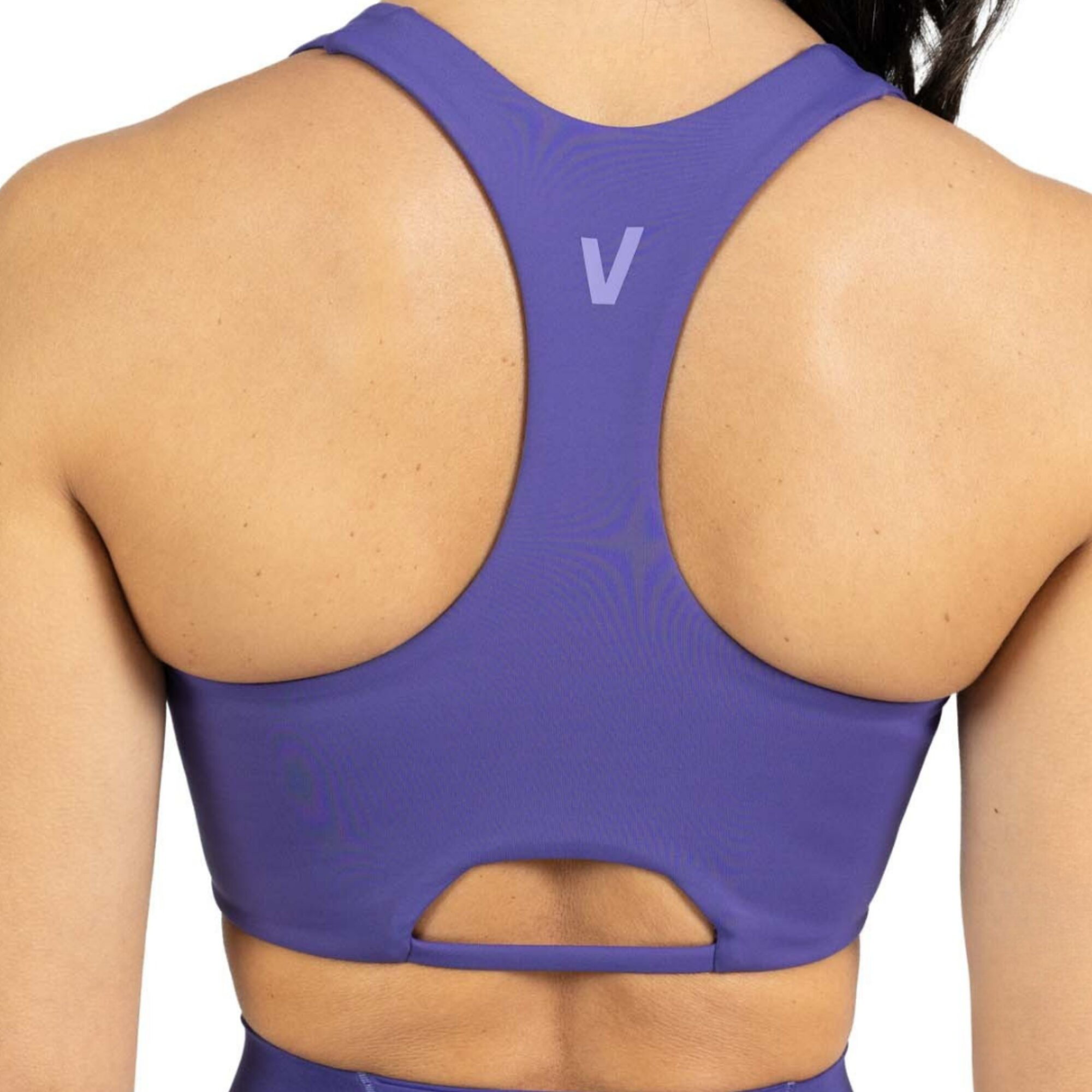 Sujetador cuello bajo Holo Velites - Morado Morado-4
