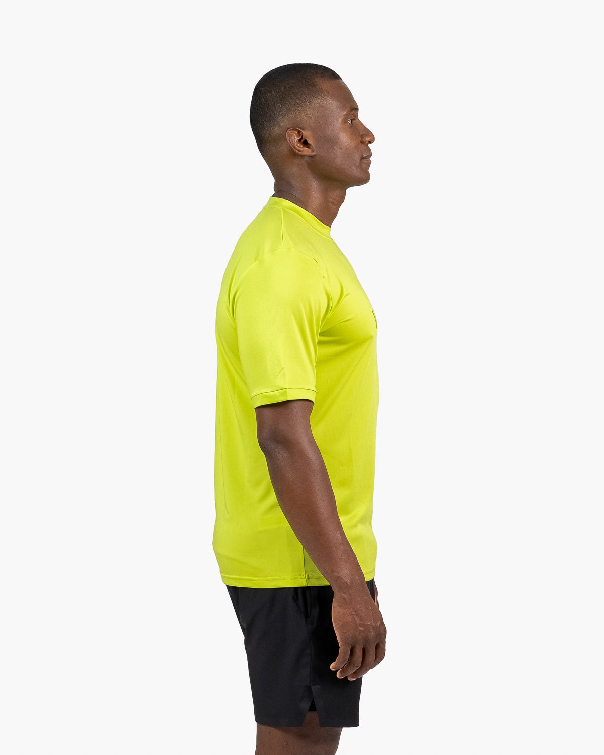 Camiseta Holo Perfect Fit Cross Training hombre Velites - Azul celeste Amarillo-2