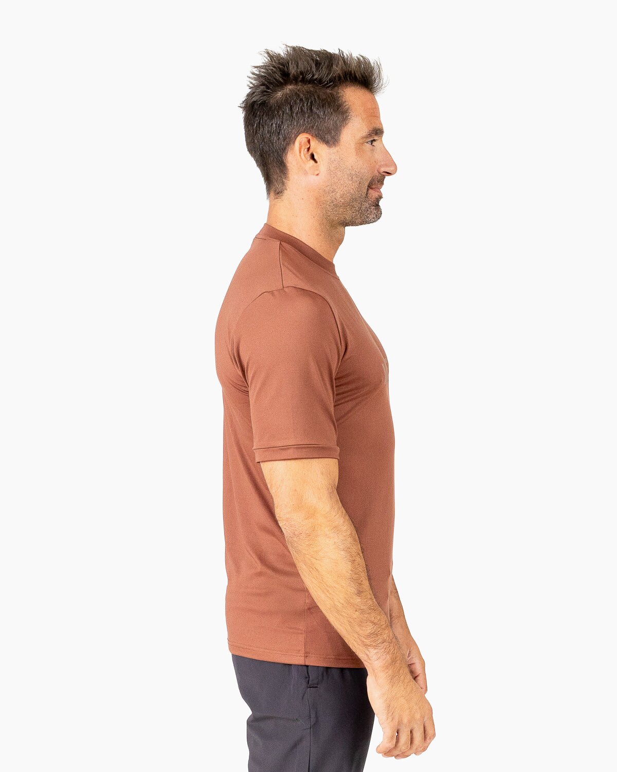 Imagen 3 de Camiseta Holo Perfect Fit Cross Training hombre Velites - Marrón Marrón