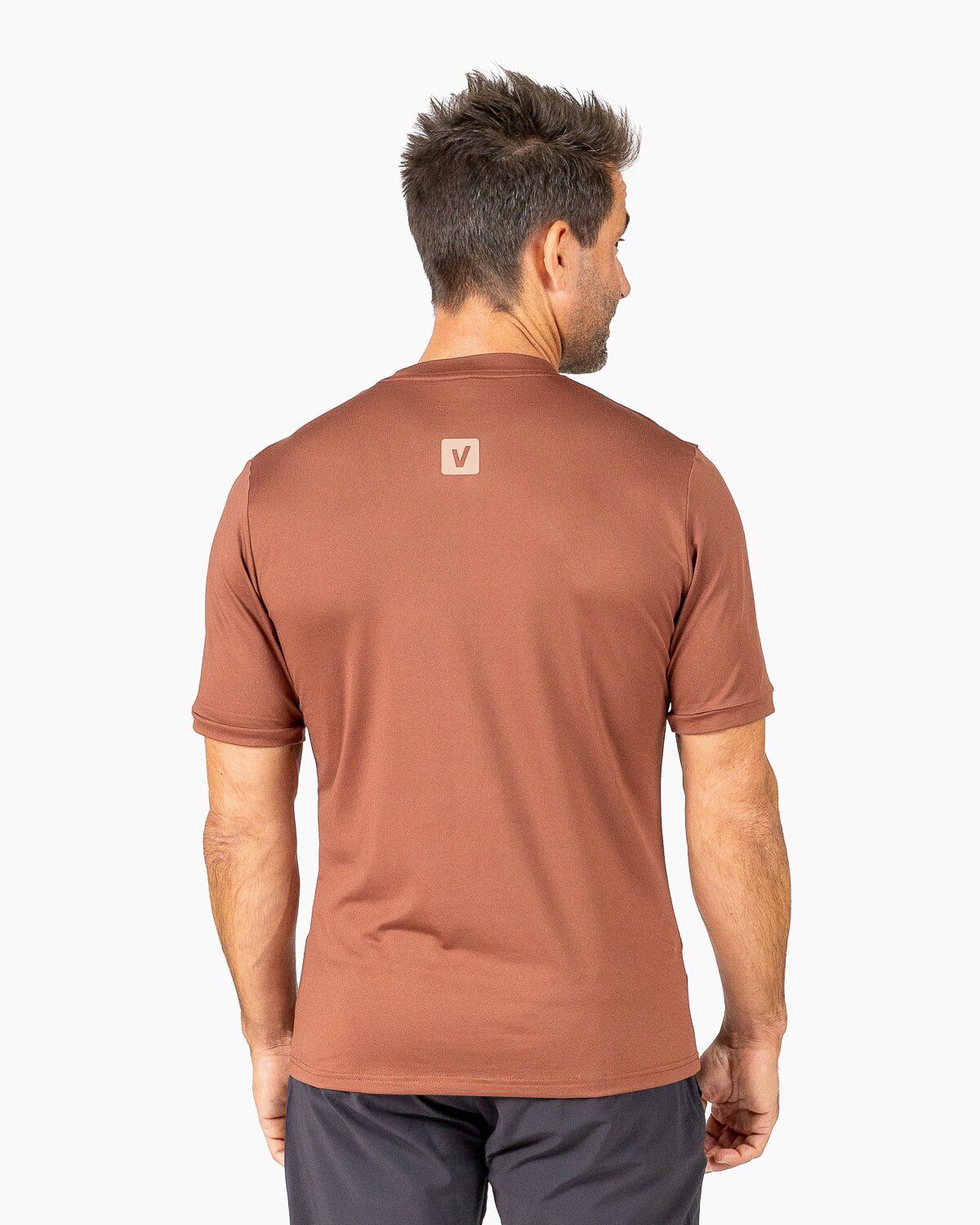 Imagen 4 de Camiseta Holo Perfect Fit Cross Training hombre Velites - Marrón Marrón