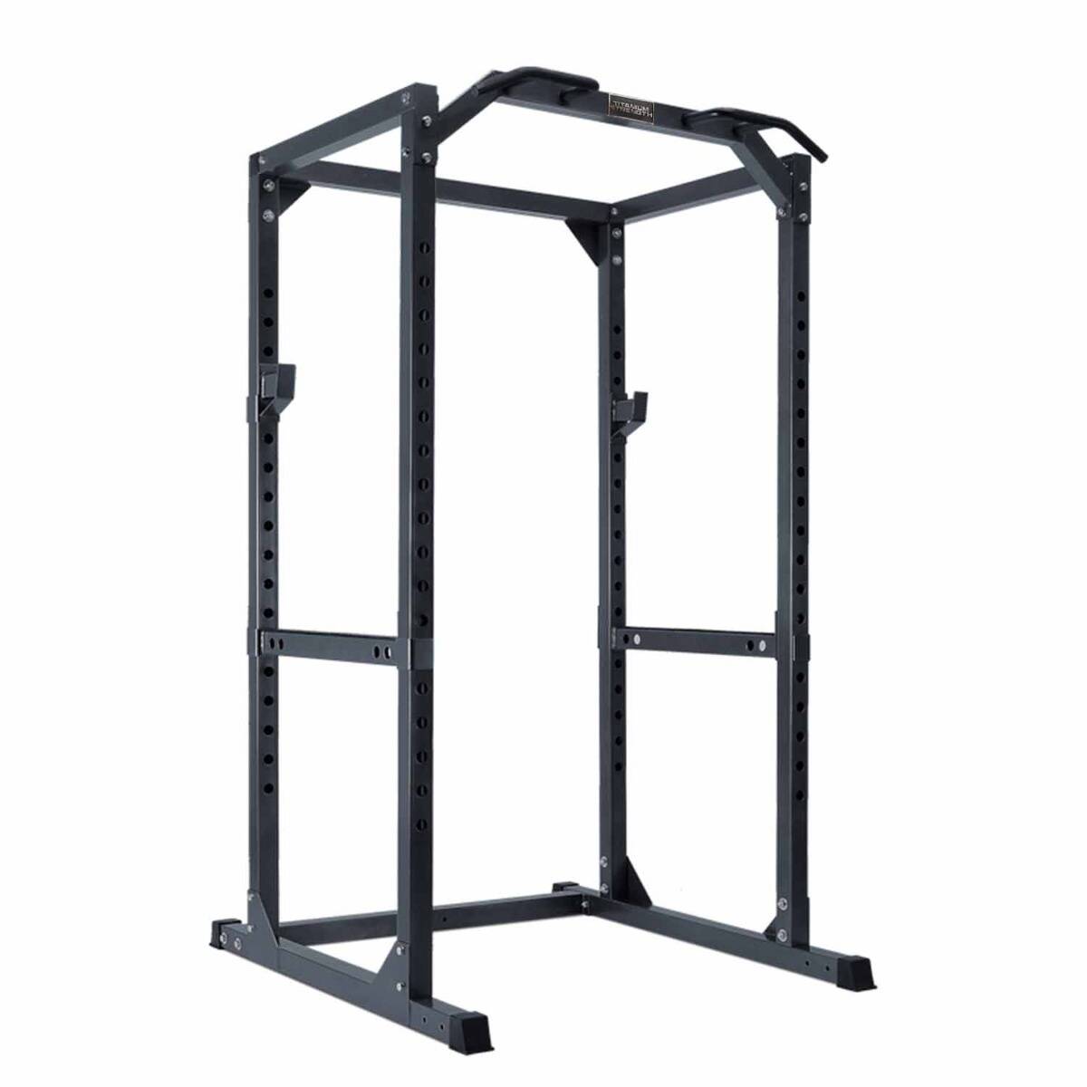 Aparato de musculación Heavy Duty Power Cage Titanium Strength - Negro Negro-1