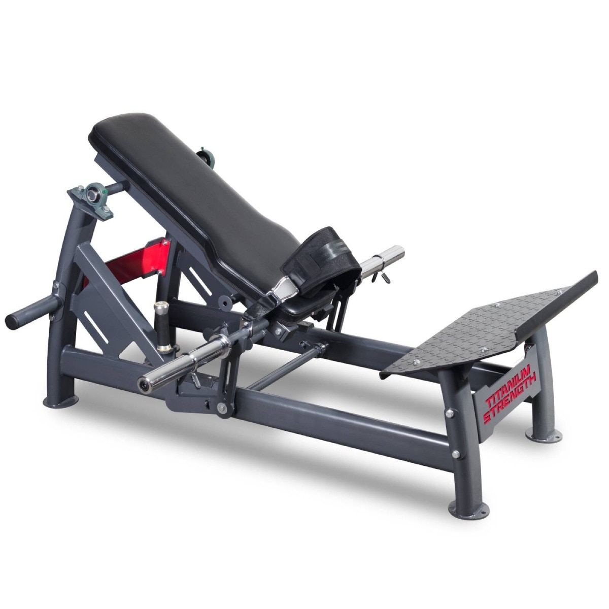 Aparto de musculación Deluxe Hip Thrust DHP360 Titanium Strength - Negro Negro-2