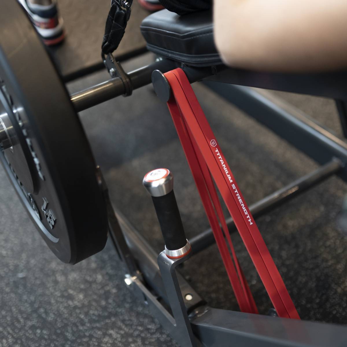 Aparto de musculación Deluxe Hip Thrust DHP360 Titanium Strength - Negro Negro-4