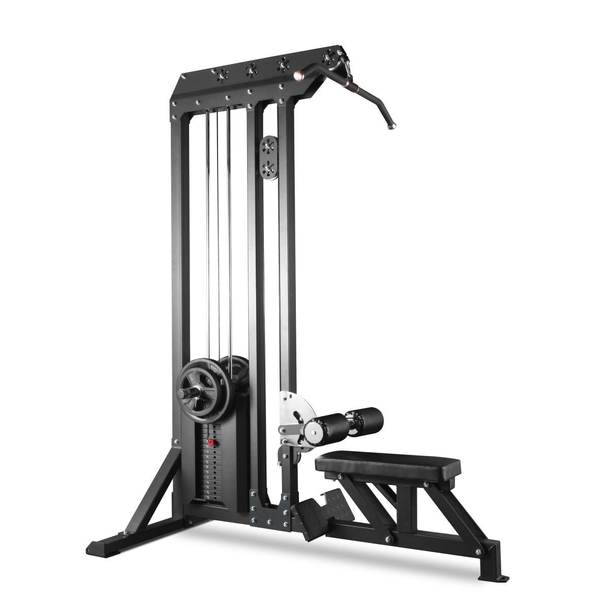 Maquina dual polea alta y baja PR60 Titanium Strength - Negro Negro-3