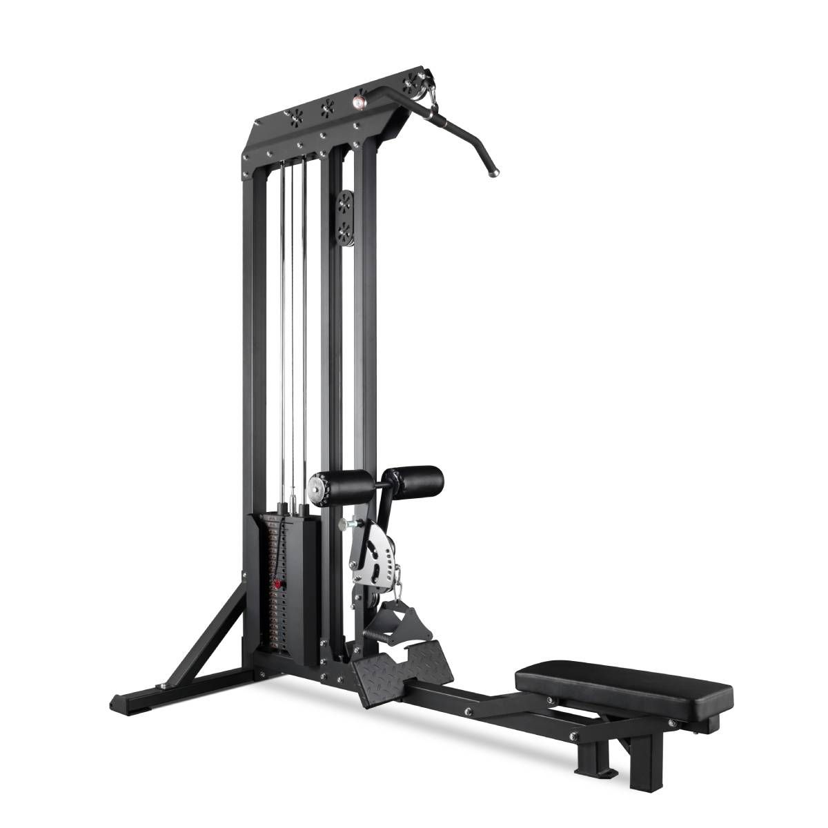 Maquina dual polea alta y baja PR60 Titanium Strength - Negro Negro-4