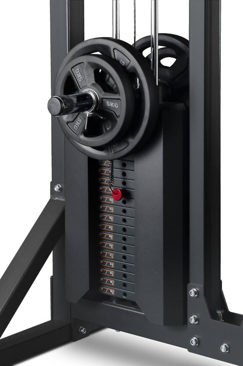 Maquina dual polea alta y baja PR60 Titanium Strength - Negro Negro-5