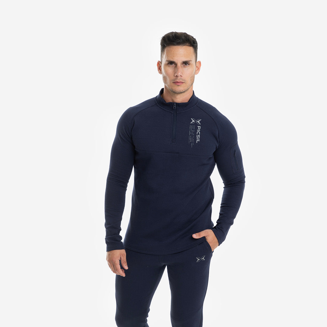 Imagen 1 de Sudadera unisex Urban Premium Picsil Azul