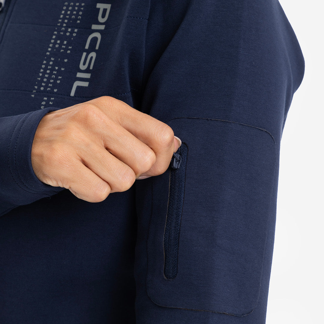 Imagen 5 de Sudadera unisex Urban Premium Picsil - Azul Azul