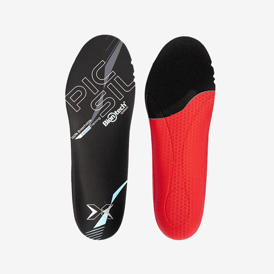 Plantillas biomecánicas unisex para Cross Training Picsil - Negro Negro-2