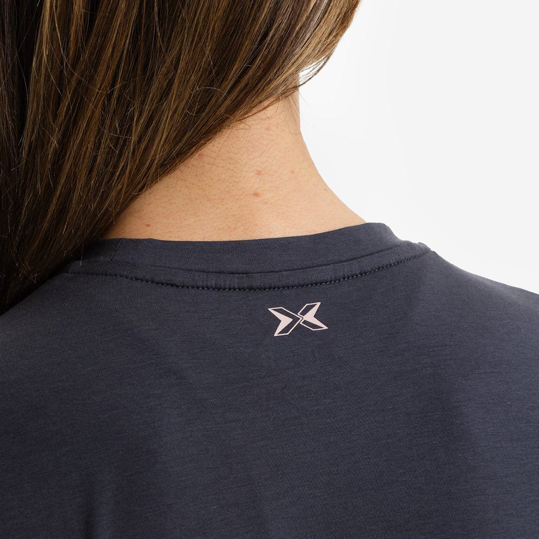 Camiseta de mujer Picsil - Azul oscuro Azul oscuro-5
