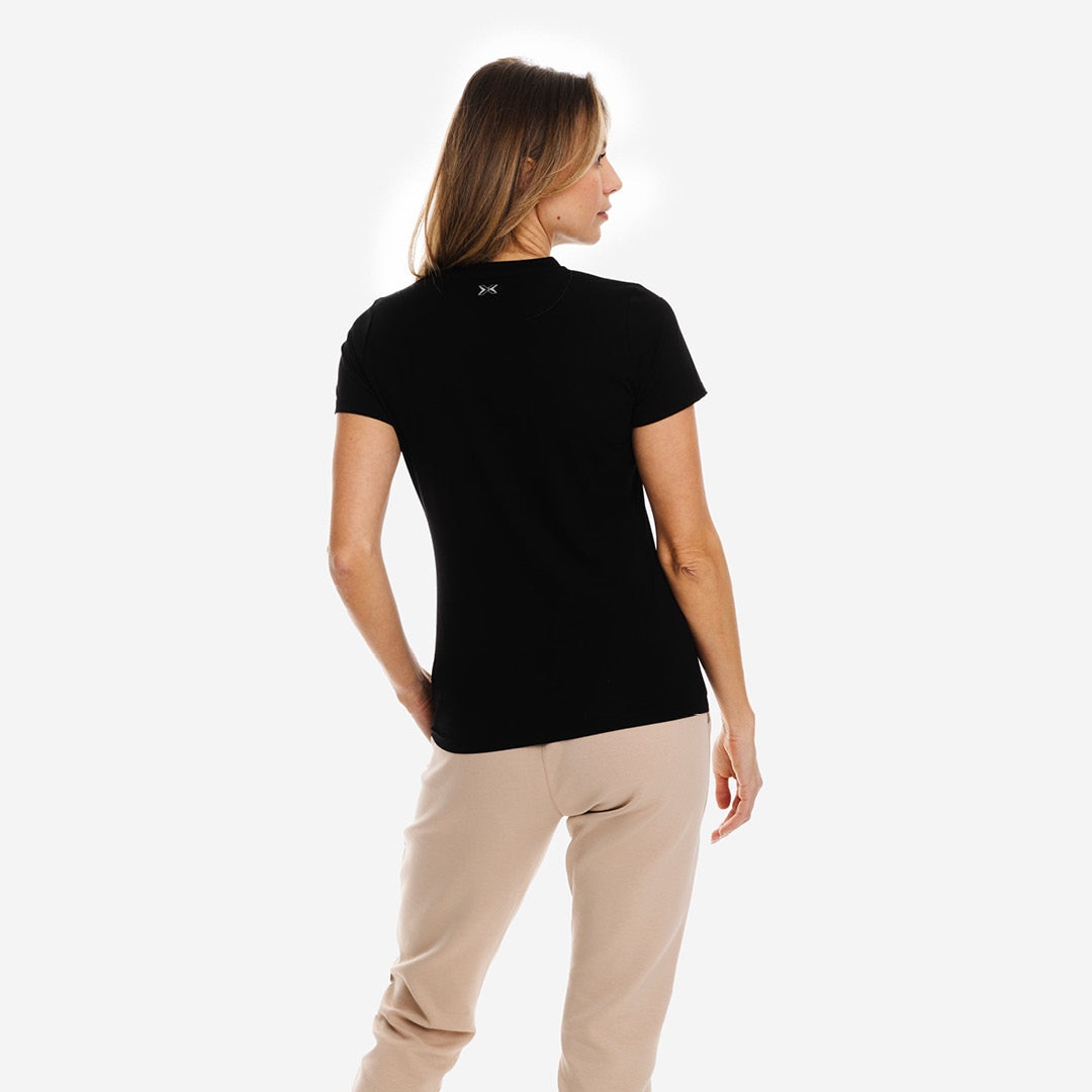 Camiseta de mujer Picsil - Negro Negro-4