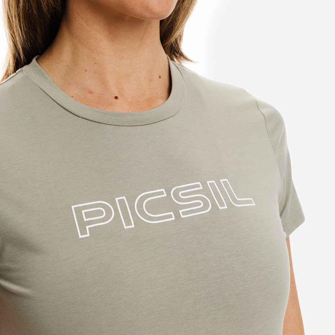 Camiseta de mujer Picsil - Verde Verde-6