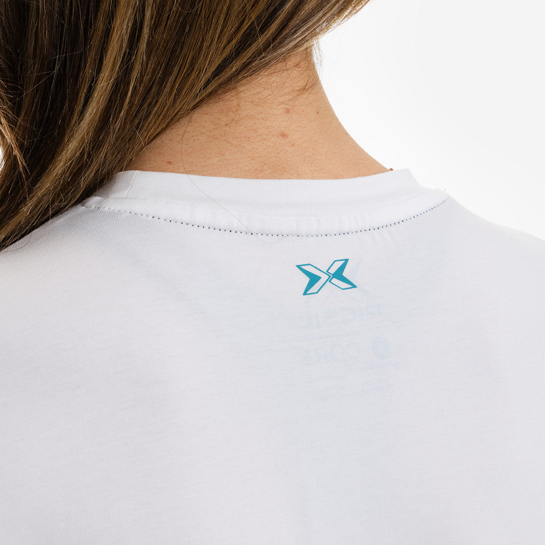 Camiseta de mujer Picsil - Blanco Blanco-5