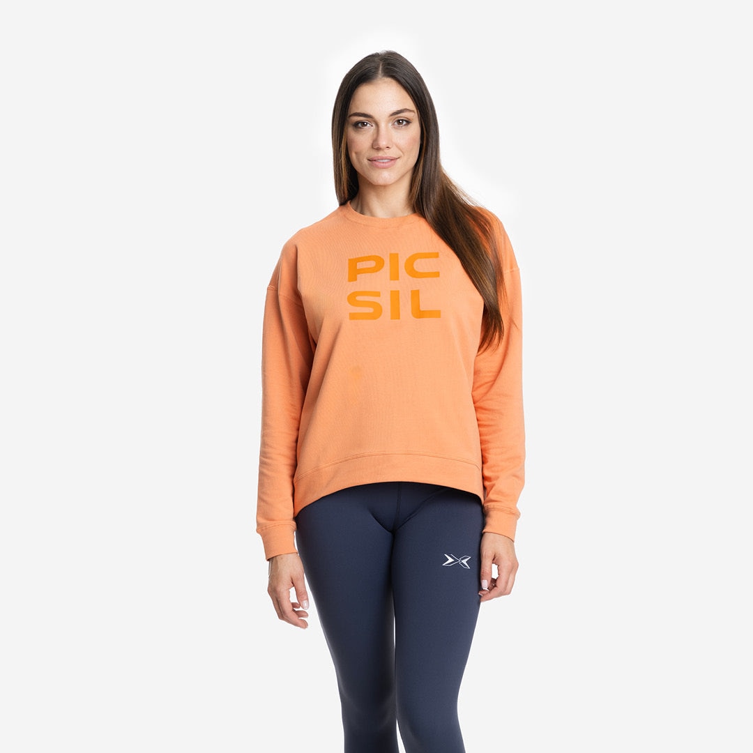 Imagen 0 de Sudadera de mujer Stretch Picsil Naranja