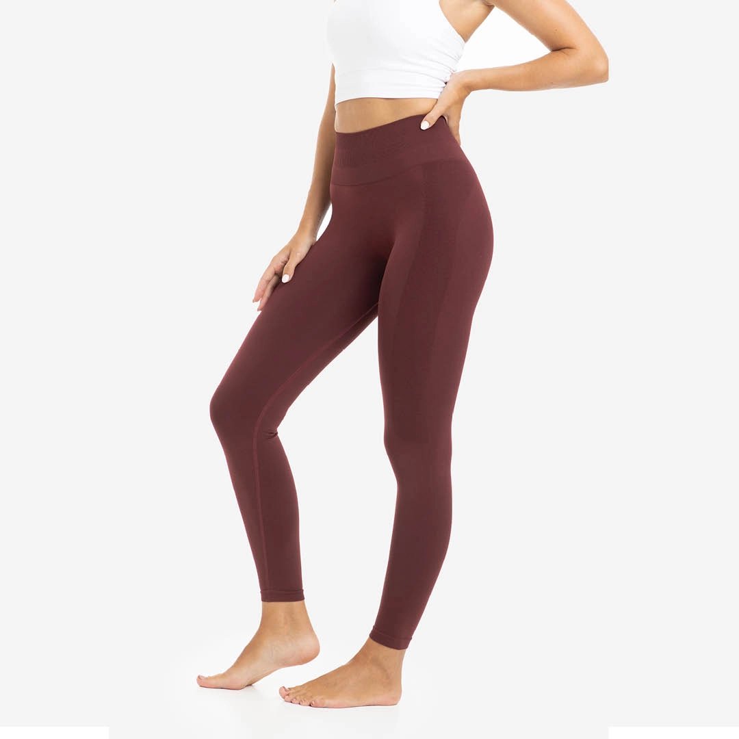 Mallas de mujer Seamless Soft Picsil - Granate Granate-3