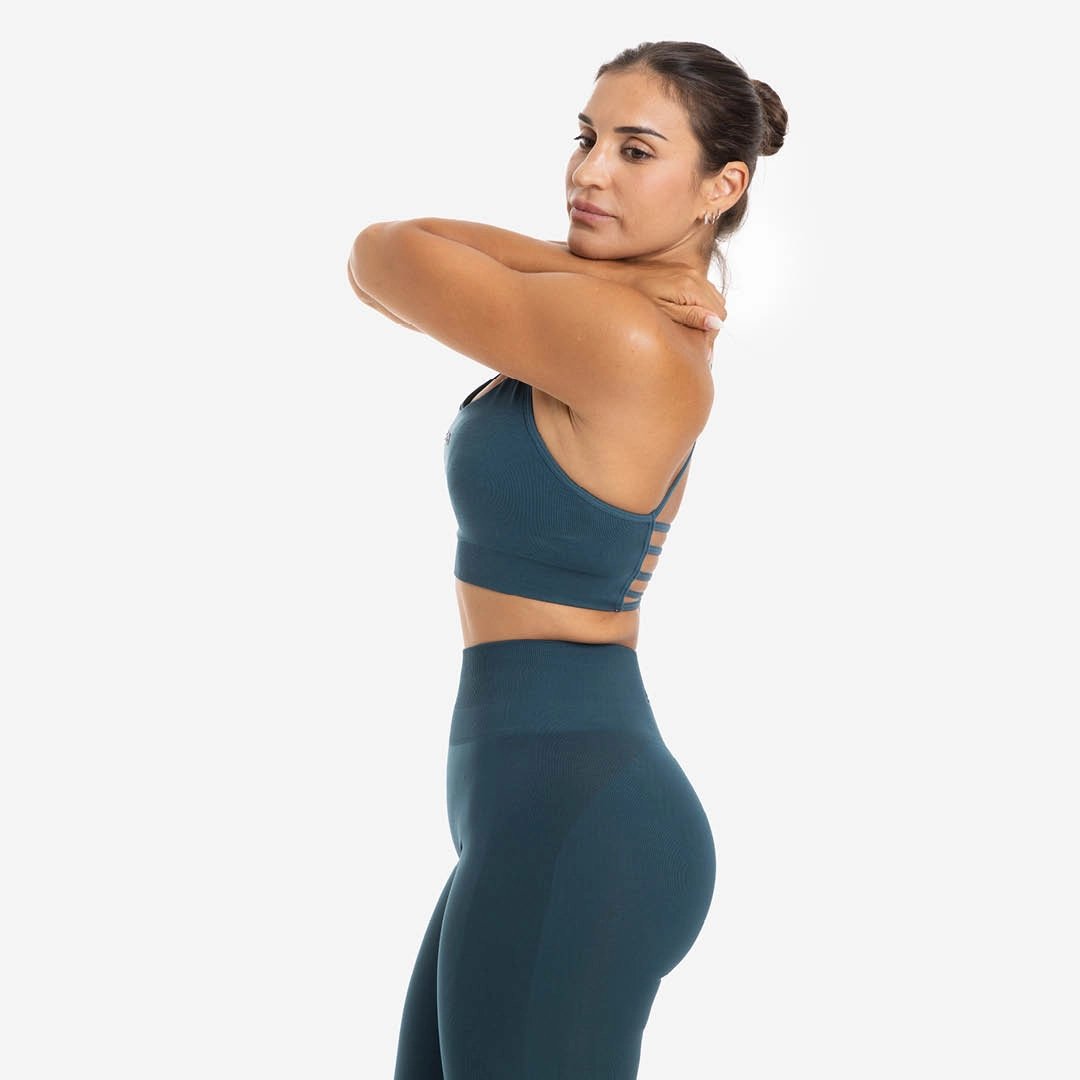 Sujetador de mujer Seamless Freedom Picsil - Turquesa Turquesa-4