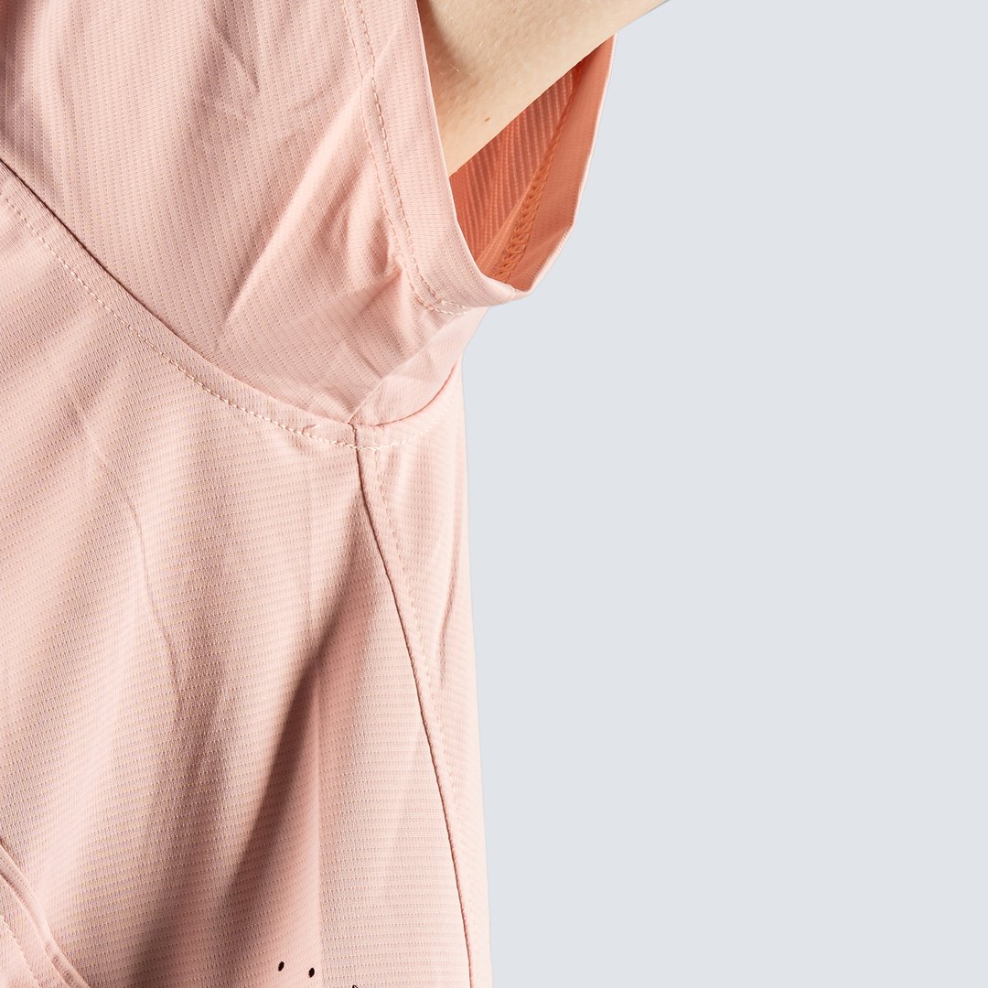 Camiseta técnica de entrenamiento Mujer Colección Rise Picsil - Rosa claro Rosa claro-6