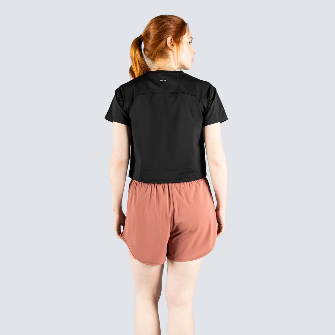Camiseta Técnica de mujer Colección Rise Picsil - Negro Negro-3