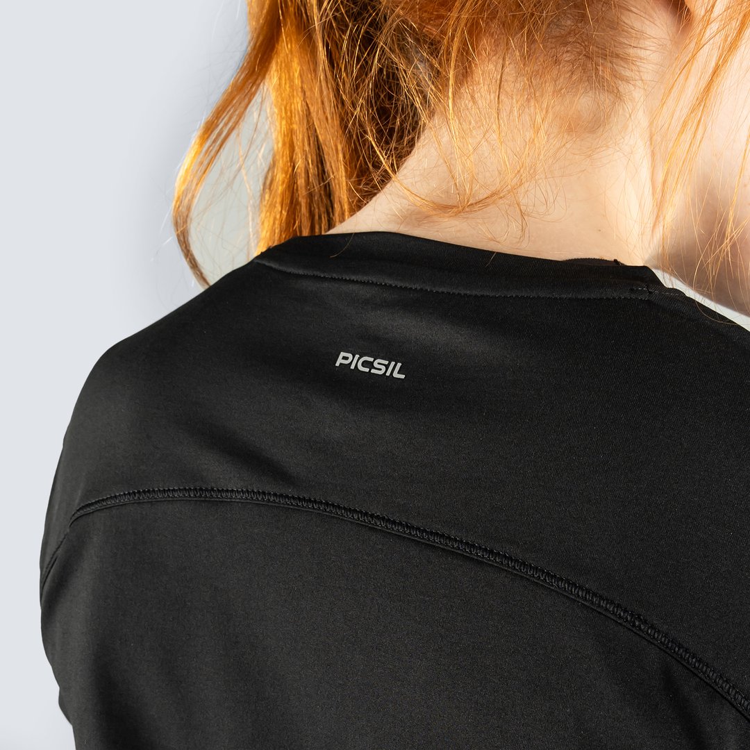 Camiseta Técnica de mujer Colección Rise Picsil - Negro Negro-6